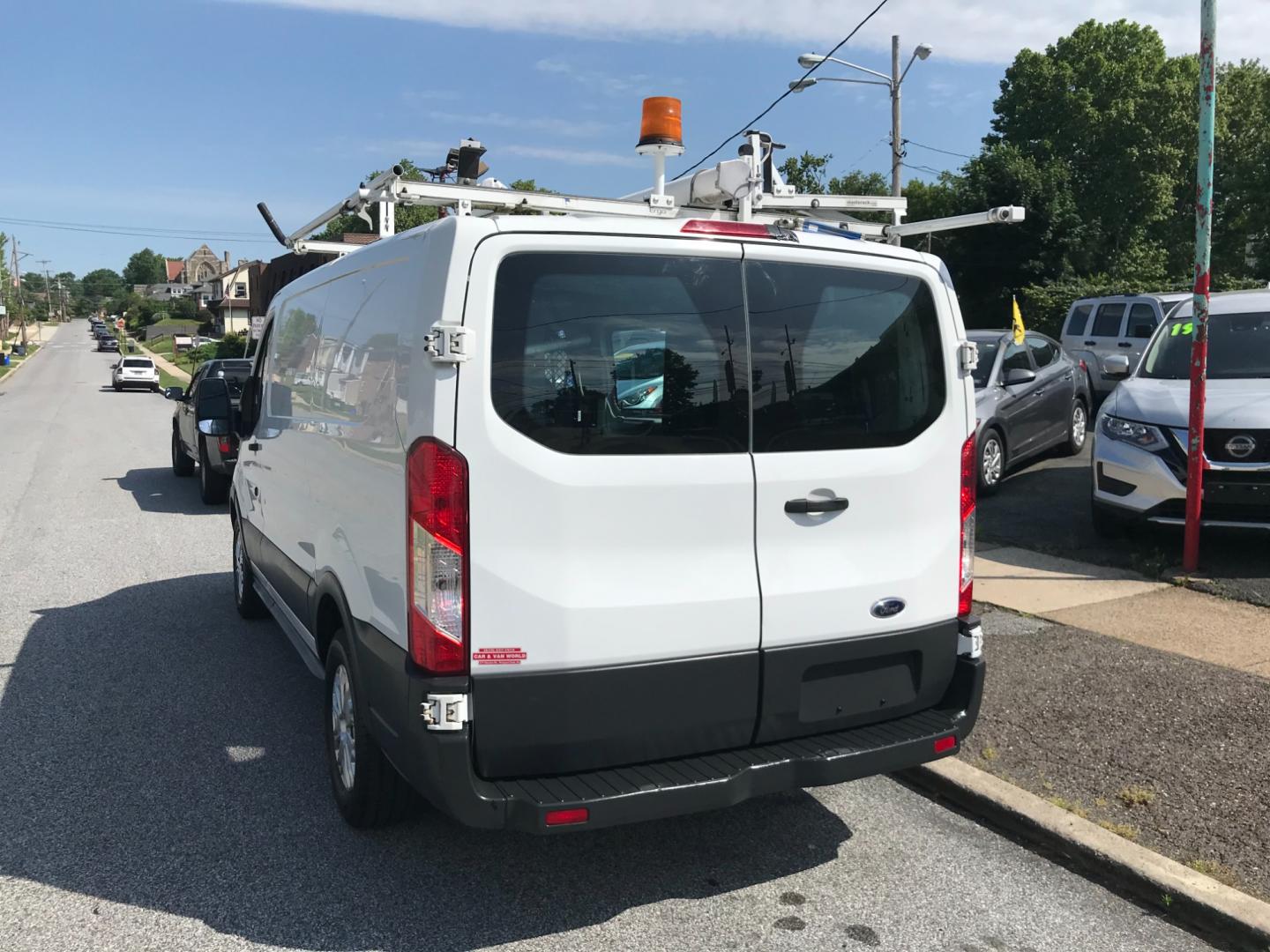 2015 White /Gray Ford Transit 150 (1FTNE1YM1FK) with an 3.7 V6 engine, Automatic transmission, located at 577 Chester Pike, Prospect Park, PA, 19076, (610) 237-1015, 39.886154, -75.302338 - Photo#5